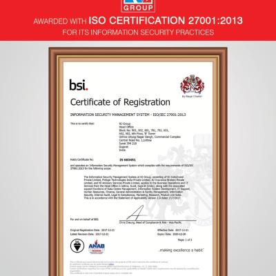 Nj Demat Iso Certificate